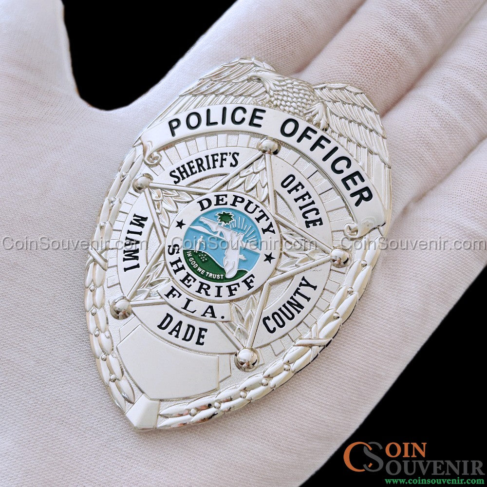 MDSO Police Officer Miami Dade Sheriff’s Office Badge