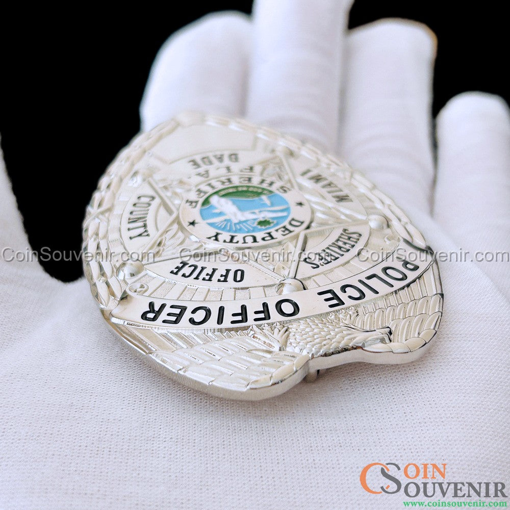 MDSO Police Officer Miami Dade Sheriff’s Office Badge