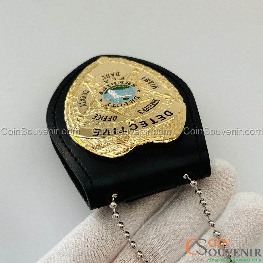 MDSO Detective Miami Dade Sheriff’s Office Badge