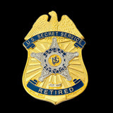 RETIRED USSS US Secret Service Badge Perfect Retirement Gift