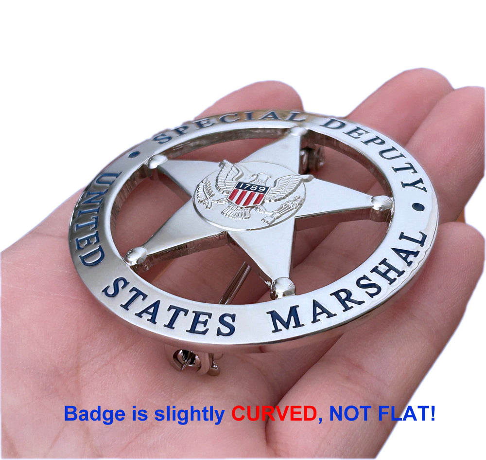 US Marshal Special Deputy USMS Badge Replica Movie Prop – Coin