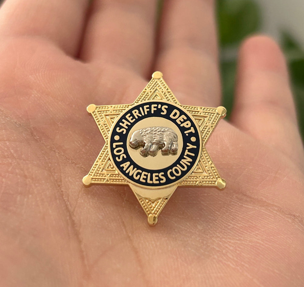 Lasd Merch LASD Los Angeles County Sheriff's Dept Lapel Pin – Coin Souvenir