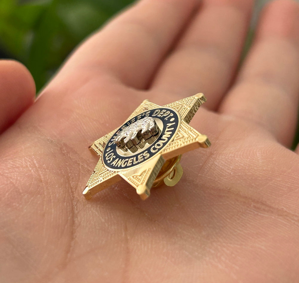 LASD Los Angeles County Sheriff's Dept Lapel Pin – Coin Souvenir