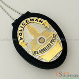 LAPD POLICEMAN Los Angeles Police Badge Customizable Number