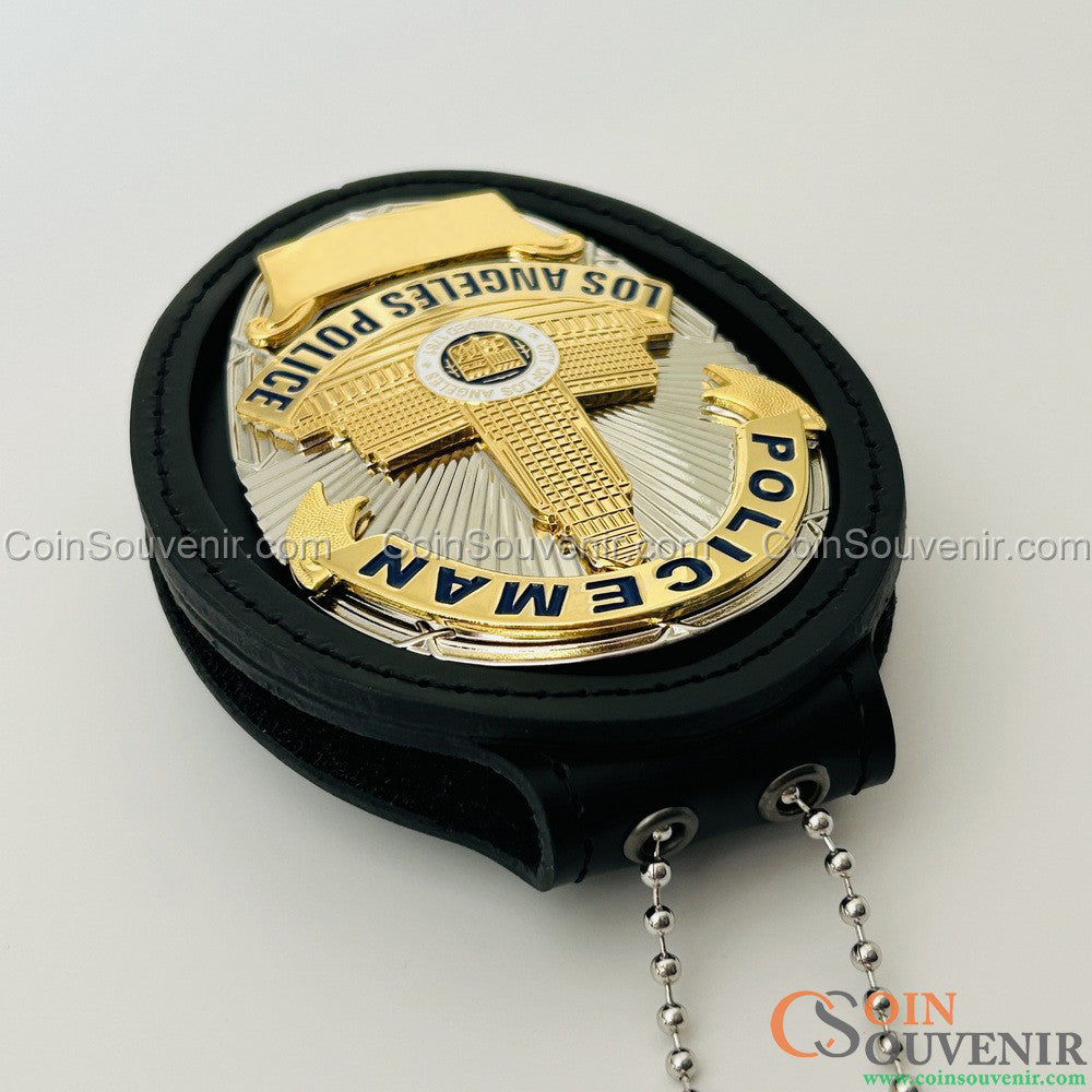 LAPD POLICEMAN Los Angeles Police Badge Customizable Number