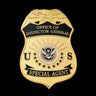 DHS OIG Office of Inspector General Special Agent Badge