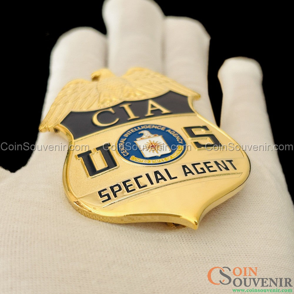US CIA Special Agent Badge Customizable Number