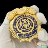 NYC DOHMH Assistant Commissioner 2 Star Badge Dept of Health & Mental Hygiene