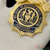 NYC DOHMH Assistant Commissioner 2 Star Badge Dept of Health & Mental Hygiene