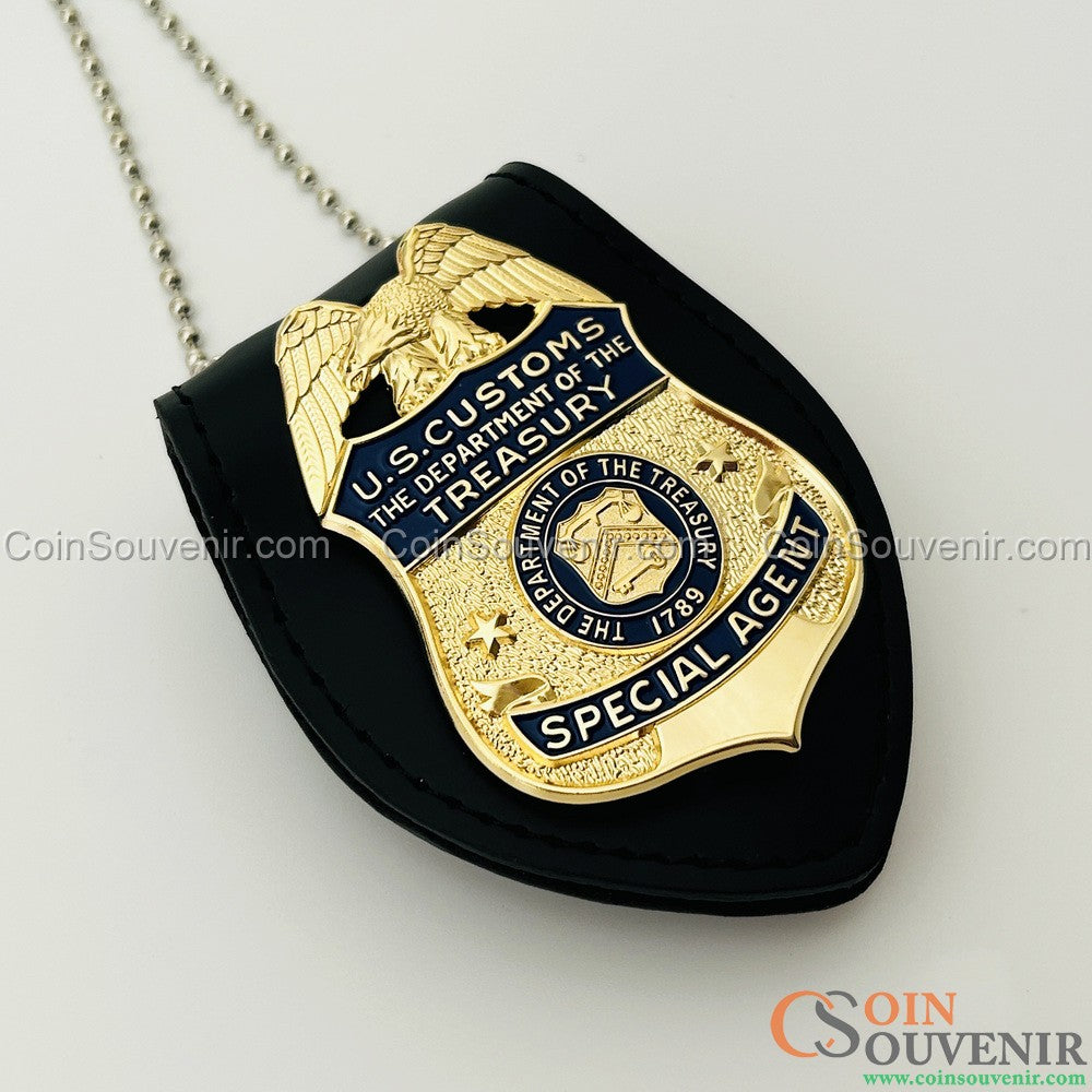 U.S. Customs Treasury Special Agent Badge MUSEUM QUALITY