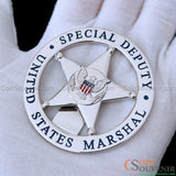 US Marshal Special Deputy USMS Flat Wallet Badge