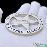 US Marshal Special Deputy USMS Flat Badge For Shadow Box