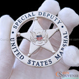 US Marshal Special Deputy USMS Flat Badge For Shadow Box