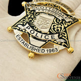 SPD Arizona Scottsdale Police Officer Badge Customizable number