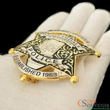 SPD Arizona Scottsdale Police Officer Badge Customizable number