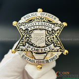 SPD Arizona Scottsdale Police Officer Badge Customizable number