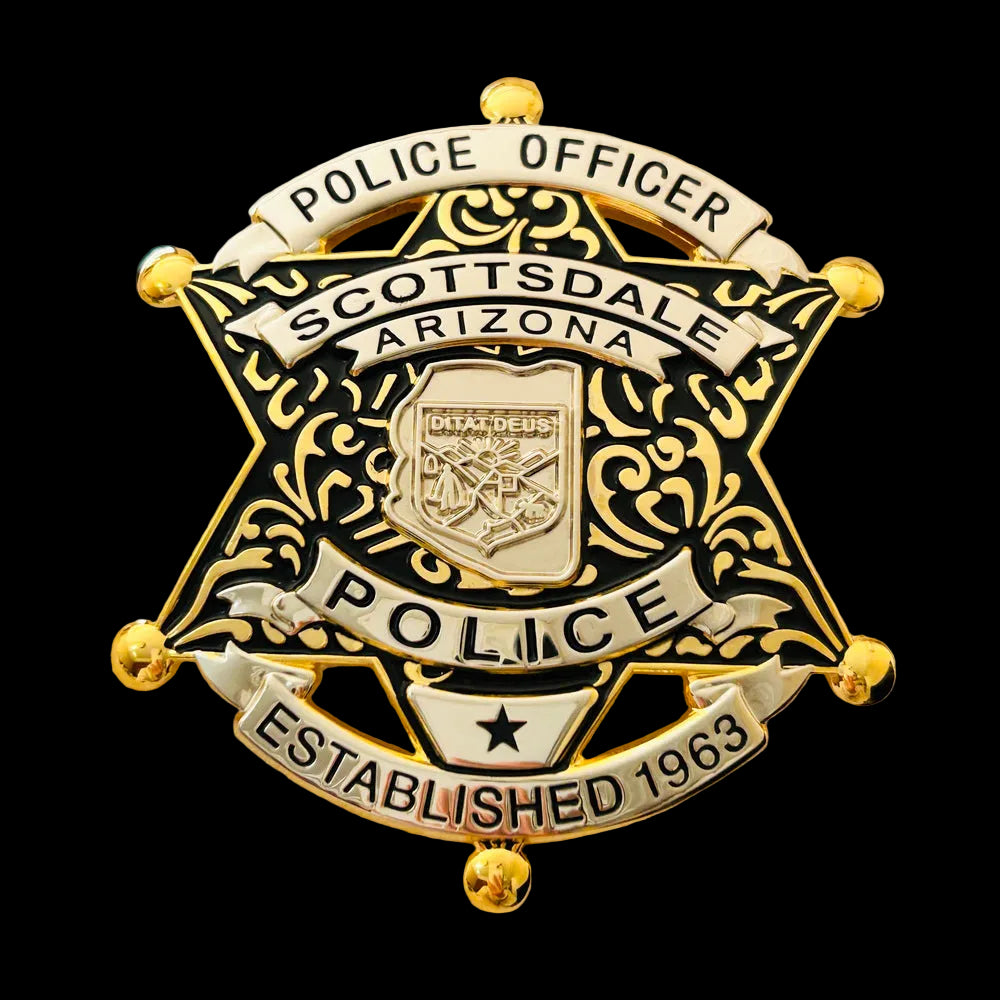 SPD Arizona Scottsdale Police Officer Badge