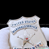USMS Enforcement Officer US Marshals Service Badge Silver