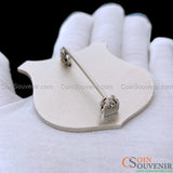 USMS Enforcement Officer US Marshals Service Badge Silver