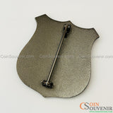 USMS Enforcement Officer US Marshals Service Badge Black Chrome