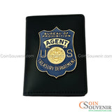 Rare Bureau of Prohibition Agent U.S. Treasury Badge and Wallet