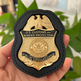 US CBP DFO Director Field Operations Badge Solid Copper Replica Movie Props