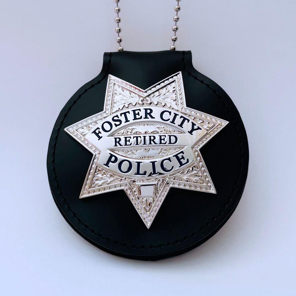 FCPD Foster City Police Retired Star Badge
