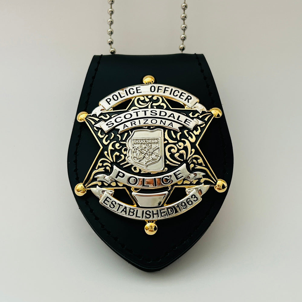 SPD Arizona Scottsdale Police Officer Badge Customizable number