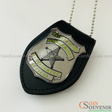 USMS Enforcement Officer US Marshals Service Badge Black Chrome