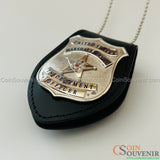 USMS Enforcement Officer US Marshals Service Badge Silver