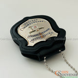USMS Enforcement Officer US Marshals Service Badge Silver