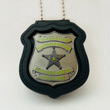 USMS Enforcement Officer US Marshals Service Badge Black Chrome