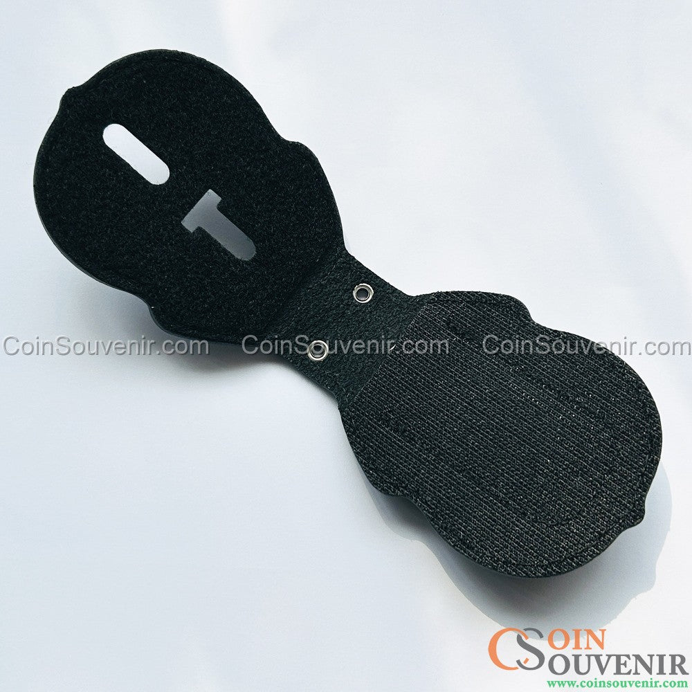 NYPD Sergeant Shield Recessed Badge Holder W/ Belt Clip & Neck