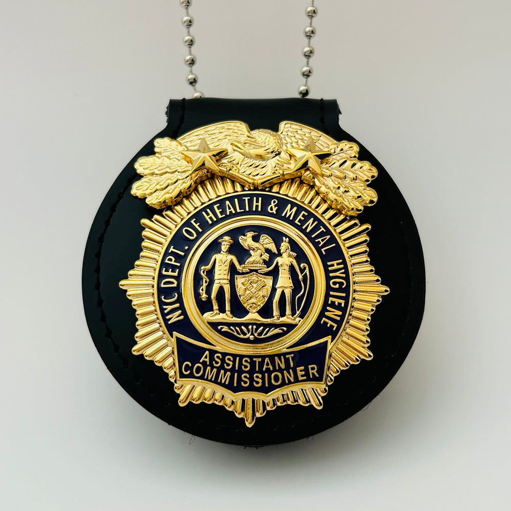 NYC DOHMH Assistant Commissioner 2 Star Badge Dept of Health & Mental Hygiene