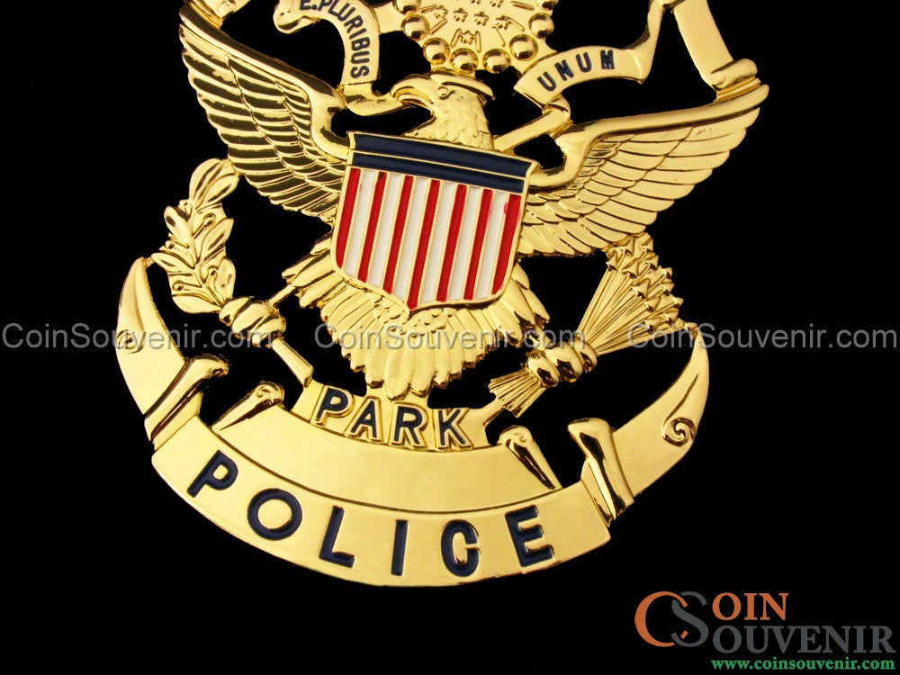 USPP United States Park Police Badge Anpassbarer Rang und Nummer