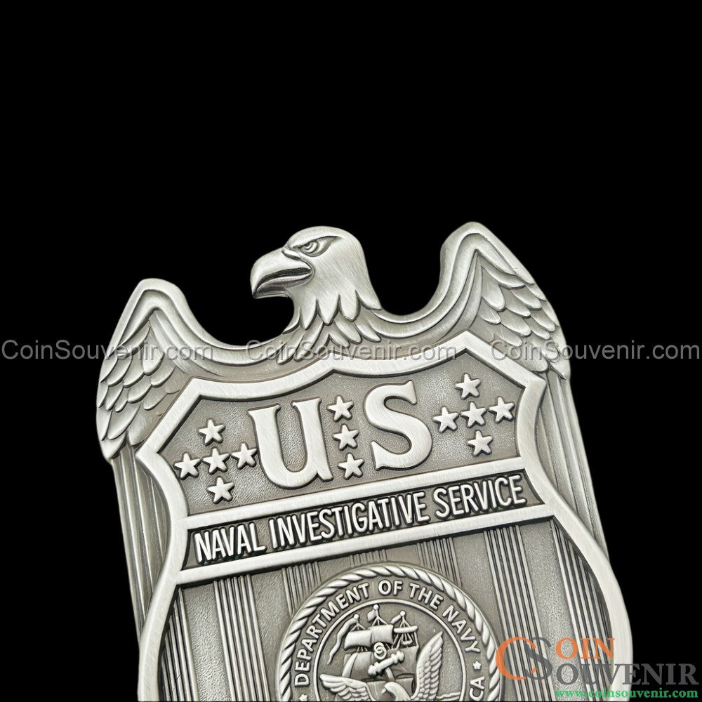 US NIS 1980s Naval Investigative Service Agent Badge Museum
