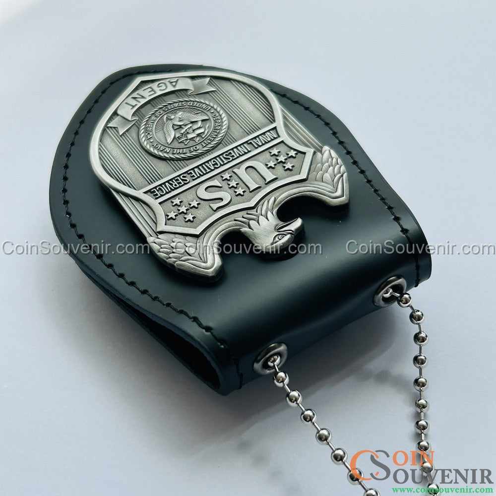 US NIS 1980s Naval Investigative Service Agent Badge Museum Piece