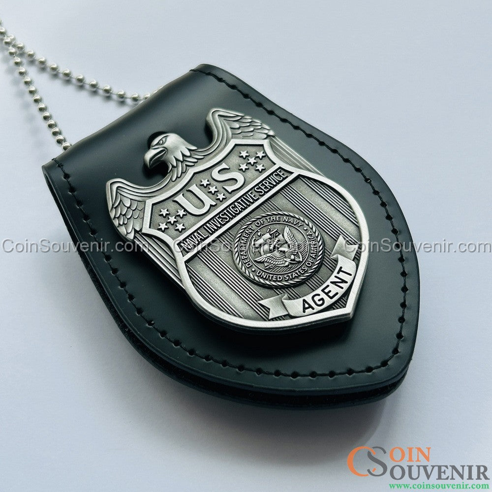 US NIS 1980s Naval Investigative Service Agent Badge Museum