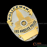 LAPD POLICEMAN Los Angeles Police Badge Customizable Number