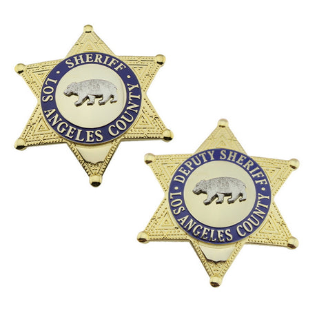 LASD Los Angeles County Sheriff/Deputy Sheriff Bär Abzeichen Replik Cosplay Film Requisiten (Multi-Option)