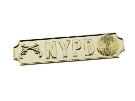 NYPD Pistol Sharpshooter Police Uniform Citation Bar Badge