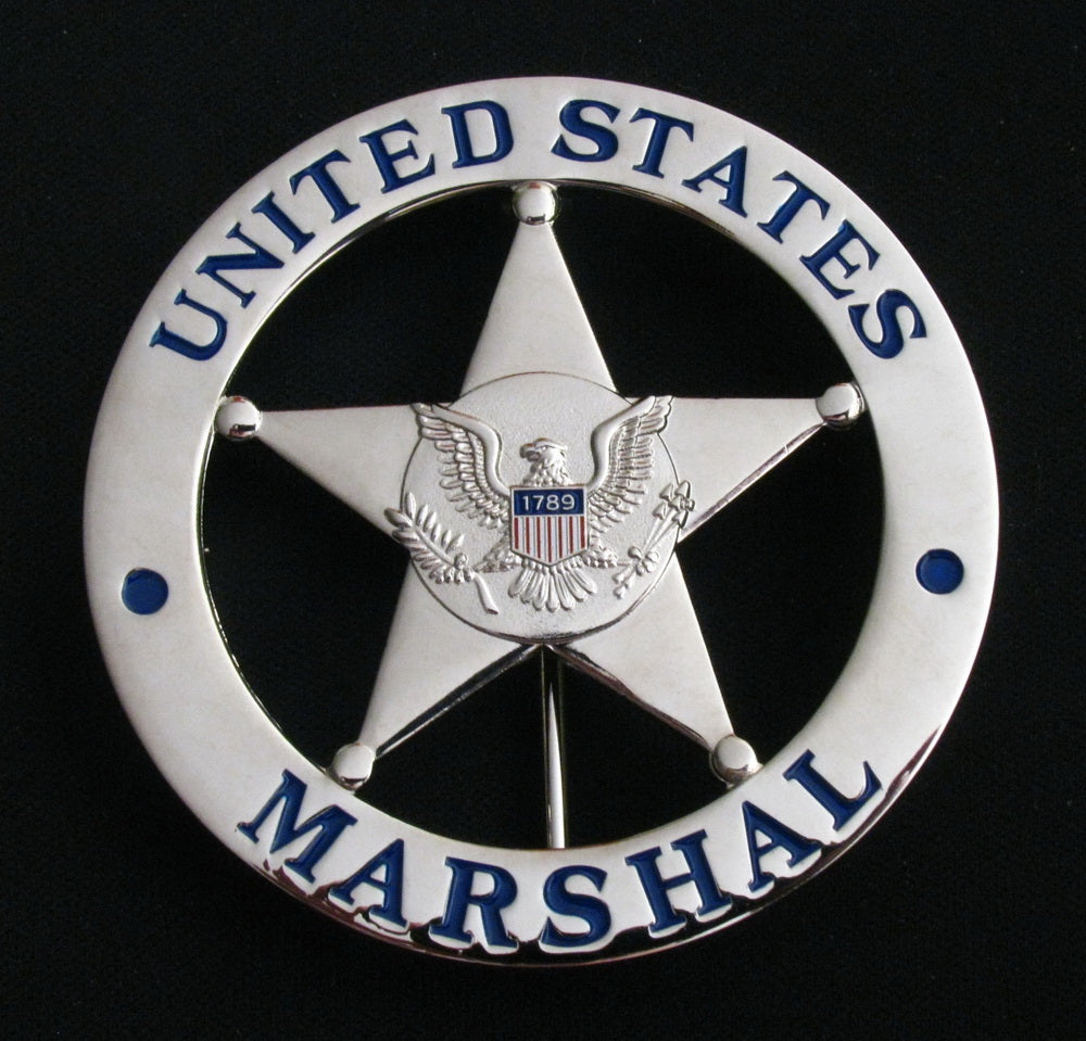 U.S. Marshal - Round Badge - The Last Best West