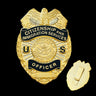 USCIS Citizenship and Immigration Services Officer Wallet Badge Museum Quality