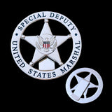 US Marshal Special Deputy USMS Flat Wallet Badge