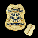 USPIS U.S. Postal Inspector Badge 2.5" Pin Back Museum Quality