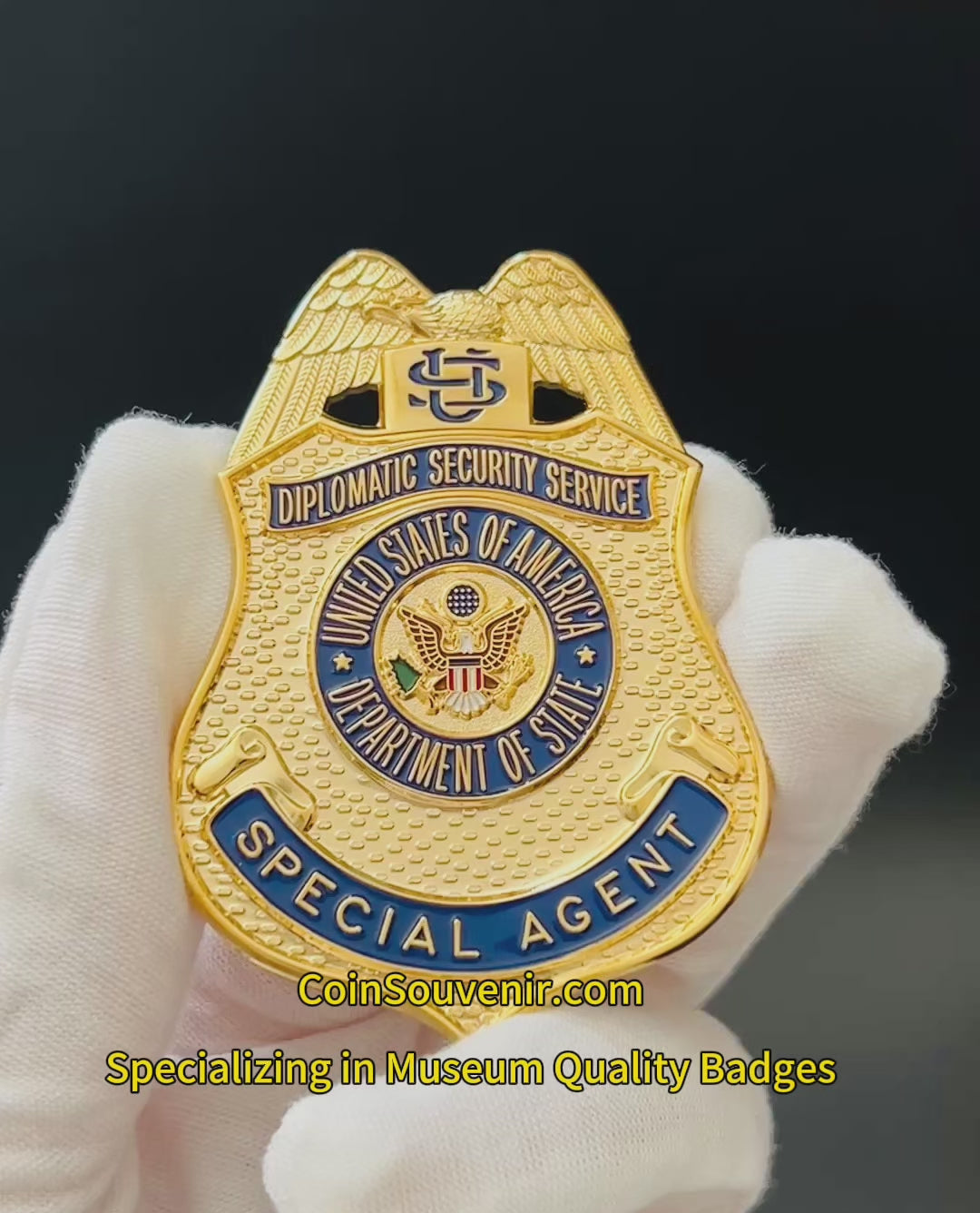 New DSS Special Agent Diplomatic Security Service Badge