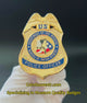 BIA DOI Bureau of Indian Affairs Police Officer Badge Museum Quality