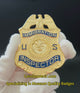 US DOJ INS Immigration Inspector Wallet Badge Museum Quality