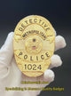 Se7en Detective William Somerset Police Badge Movie Prop