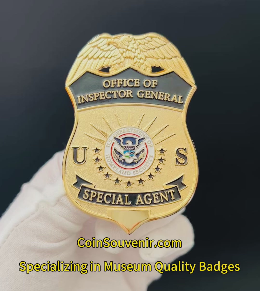 DHS OIG Office of Inspector General Special Agent Badge